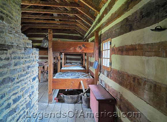 Ligonier, PA - Fort Ligonier Interior - 2