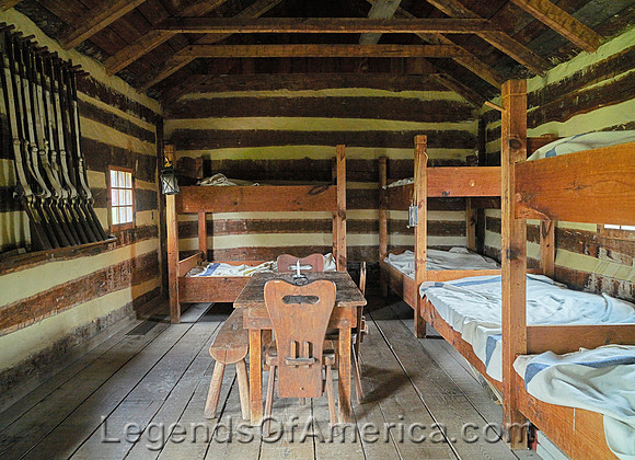Ligonier, PA - Fort Ligonier Interior - 3