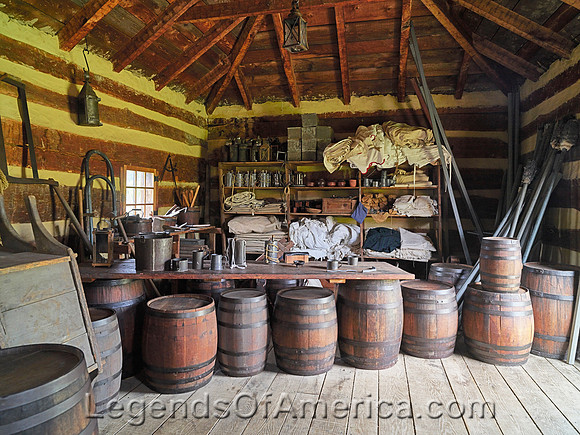 Ligonier, PA - Fort Ligonier Interior - 4