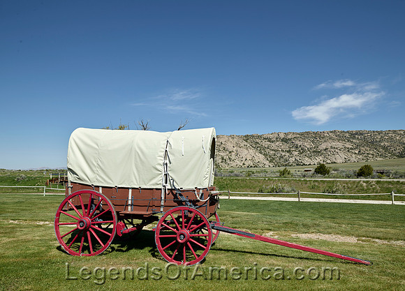 Sweetwater County, WY - Martins Cove Covered Wagon