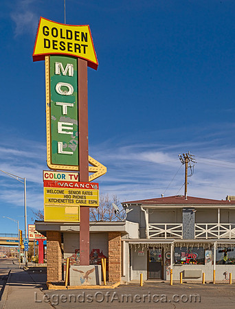 Gallup, NM - Golden Desert Motel