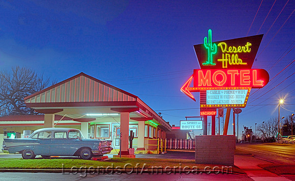 Tulsa, OK - Desert Hills Motel