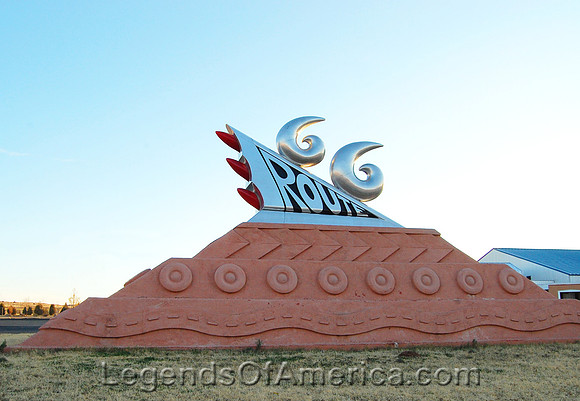Tucumcari, NM - Route 66 Monument