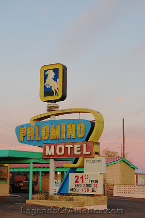 Tucumcari, NM - Palomino Motel
