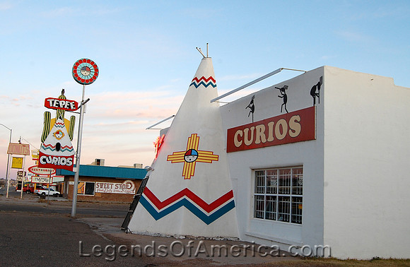 Tucumcari, NM - Tepee Curios - 2
