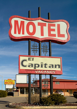 Gallup, NM - El Capitan Motel