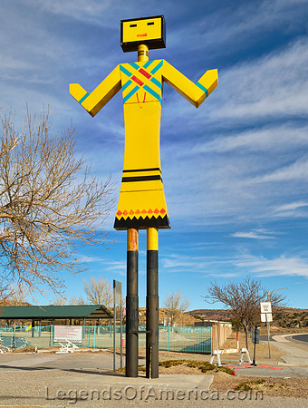 Gallup, NM - Giant Kachina