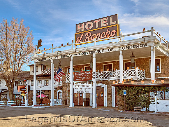 Gallup, NM - Hotel El Rancho