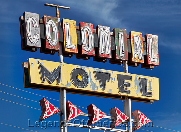 Gallup, NM - Fading Sign