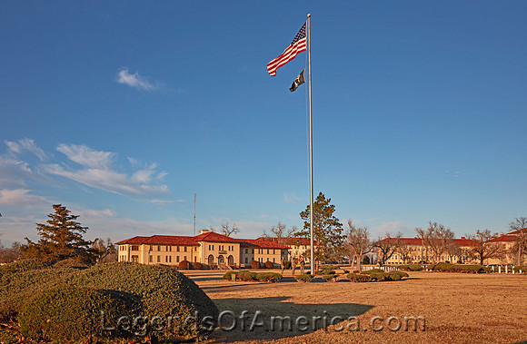 Fort Sill, OK - Lowering Flag