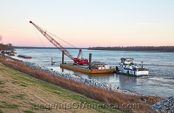 New Madrid, MO - Mississippi River Shoreline