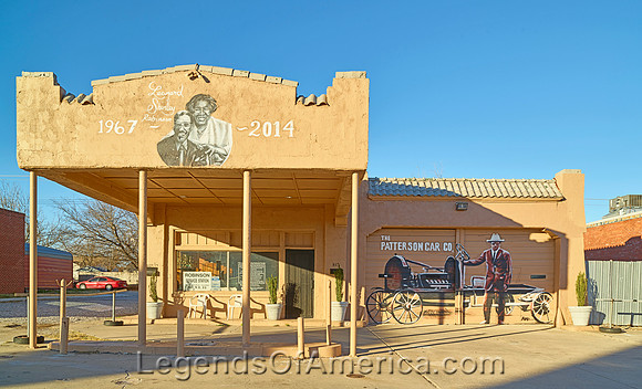 Oklahoma City, OK - Leonard and Shirley Robinson's Service Station