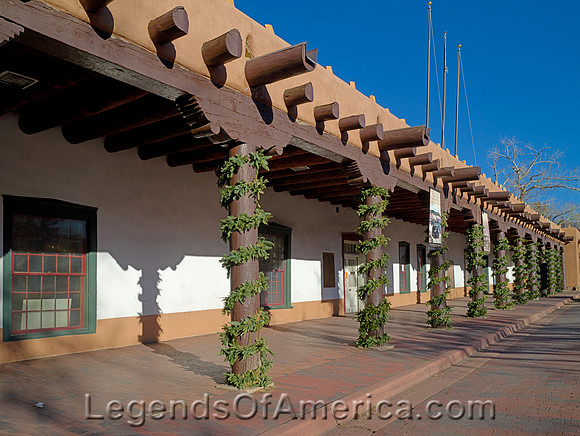 Santa Fe, NM - Central Plaza Walkway