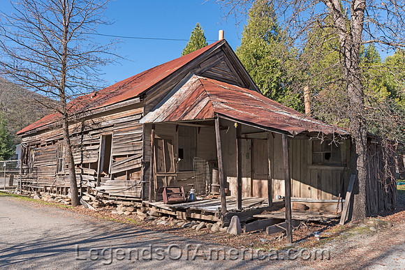 French Gulch, CA - Old Cabin