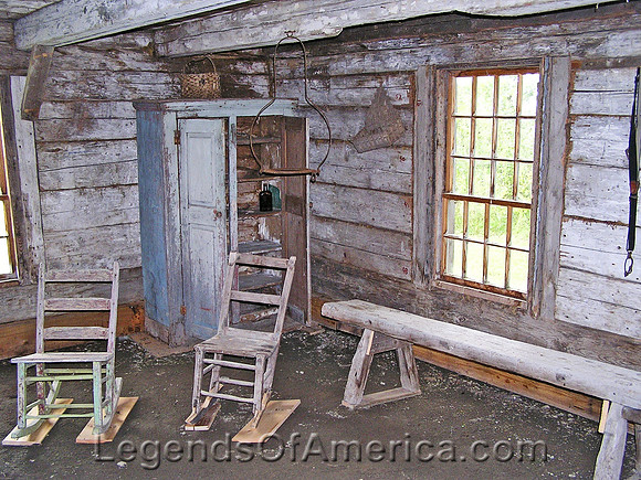 Acadian Village, ME - Roy House Porch