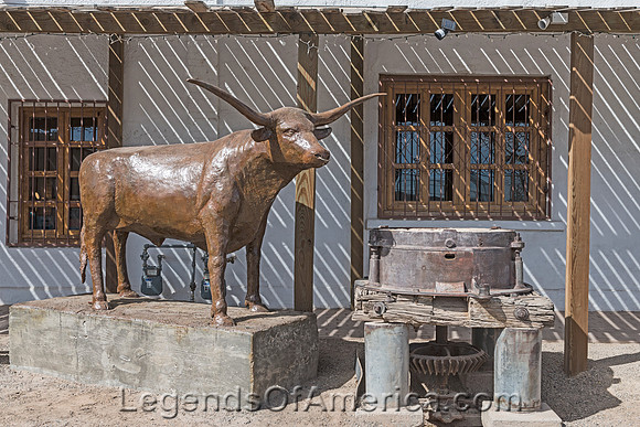 San Elizario, TX - Statue