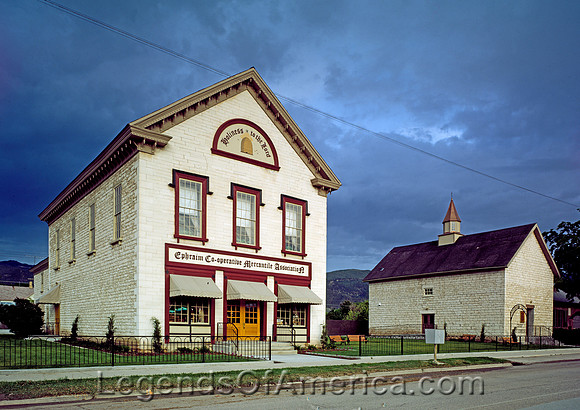 Ephraim, UT - Cooperative Mercantile Buildings