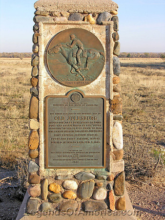 Julesburg, CO - Pony Express Marker