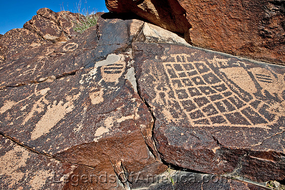 Red Rock Canyon, NV - Petroglyphs