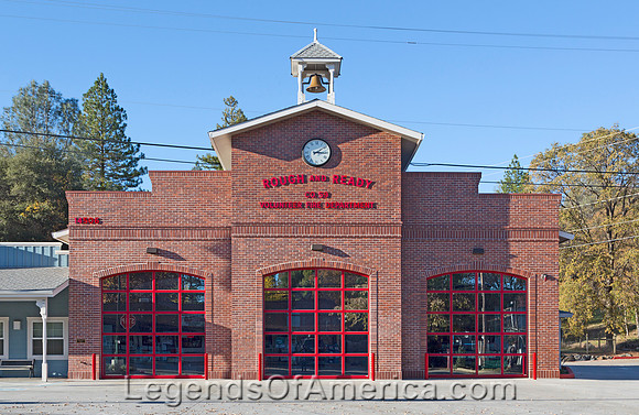 Rough and Ready, CA - Firehouse