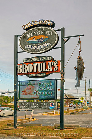 Destin, FL Fish Sign