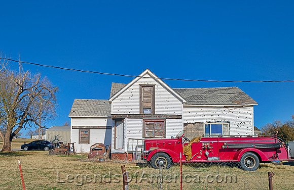 Foss, OK - Fire Truck