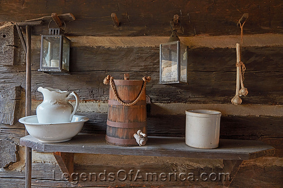 Knoxville, TN - James White's Fort Interior
