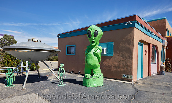 Roswell, NM - Alien Statue - 2