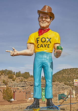 Ruidoso, NM - Fox Cave Large Statue