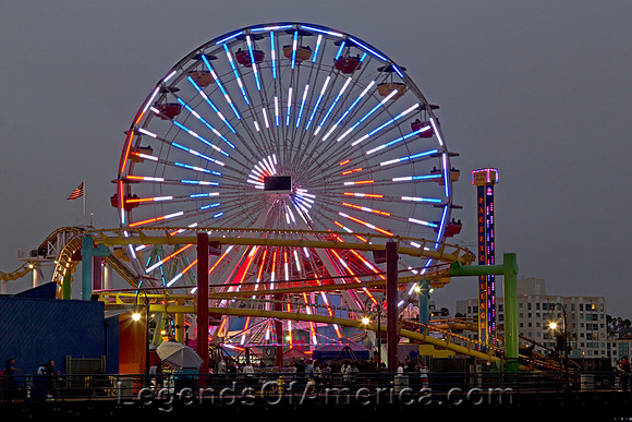 Santa Monica, CA - Pier Ferris Will