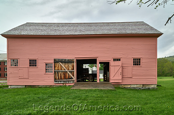 Hancock, MA - Hancock Shaker Village Horse Barn