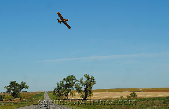 Crop Duster in North Dakota