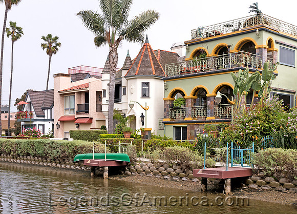Los Angeles, CA - Venice Canal Historic District