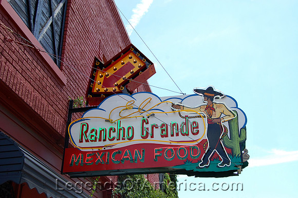 Tulsa, OK - Rancho Grande Restaurant Sign
