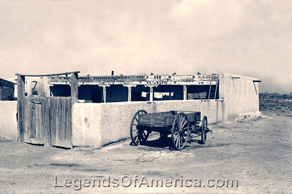 Isleta Pueblo, NM - House, 1937