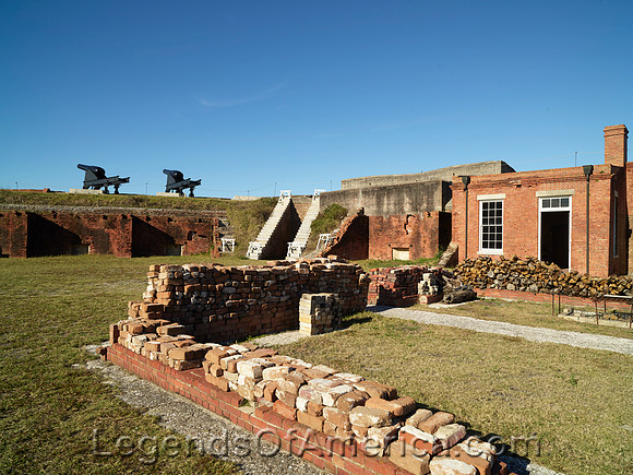 Fernandina Beach, FL - Fort Clinch State Park Buildings - 2