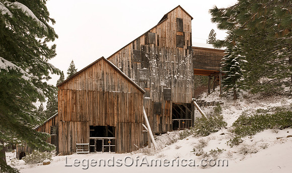 Plumas-Eureka State Park, CA - Mining Structures - 2