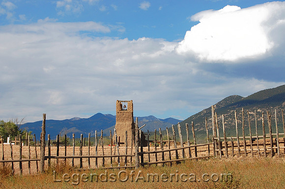 Taos Pueblo, NM - Cemetery Fence
