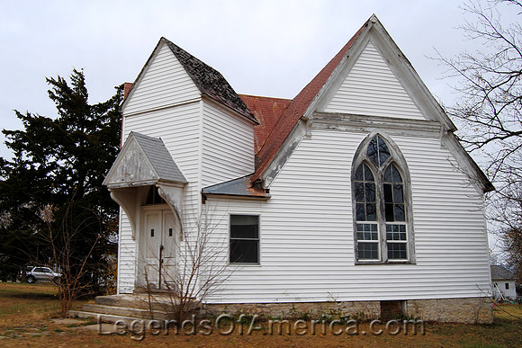 Eskridge, KS - Old Church