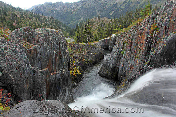 Olympic National Park, WA - Waterfall