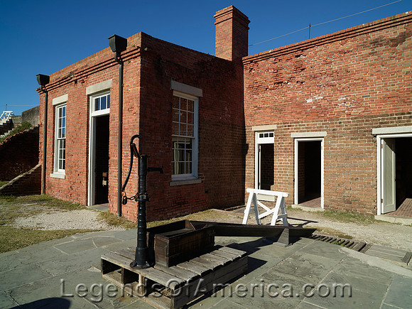 Fernandina Beach, FL - Fort Clinch State Park Buildings - 3