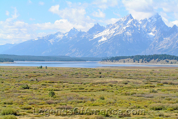 Grand Teton National Park, WY - Willow Flats & Jackson Lake
