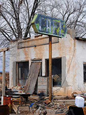 San Fidel, NM - Old Cafe