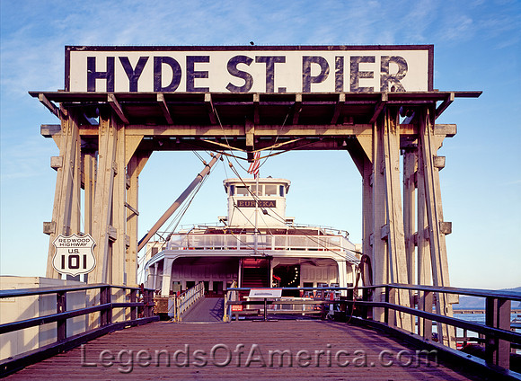 SanFrancisco, CA - Maritime National Historic Park Hyde Street Pier