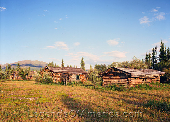 Wrangel-St. Elias National Park, AK - Chisana Buildings