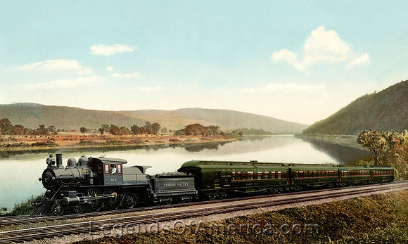 Lehigh Valley Railroad, PA - 1898
