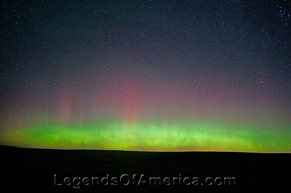 Theodore Roosevelt National Park, ND - Northern Lights