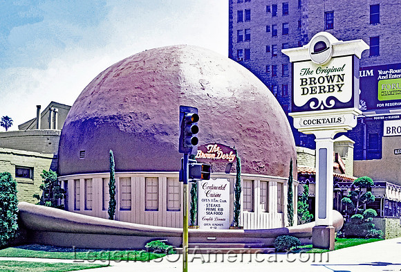 Los Angeles, CA - Brown Derby Restaurant, 1976