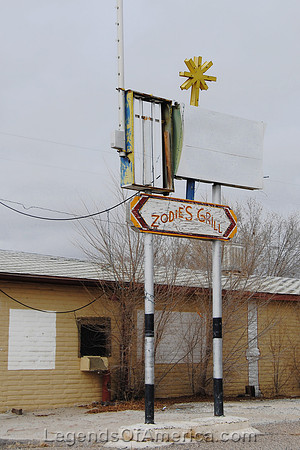 San Fidel, NM - Grill Sign