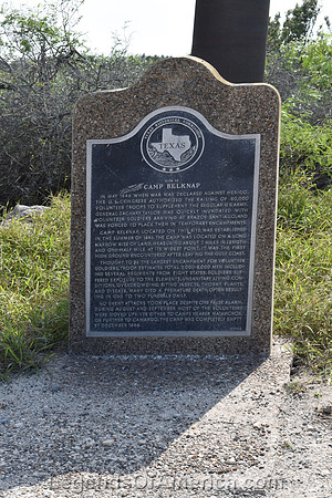 Brownsville, TX - Camp Belknnap Marker